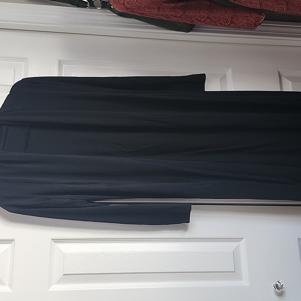 BODYPEACE Byron Bay Australia Black Open Cardigan 92% bamboo 8% spandex - Picture 8 of 8